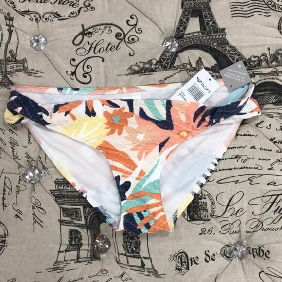 Roxy Juniors' SwiM Printed Bikini Bottoms - Picture 2 of 10